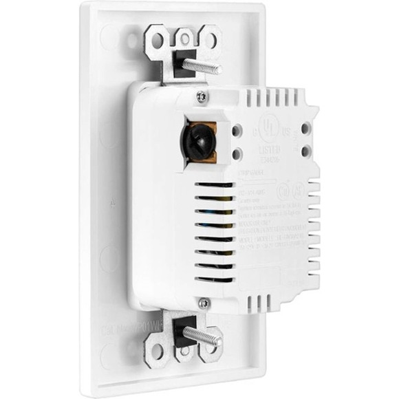 Best Buy essentials™ - 3.6 A USB Charger Wall Outlet - White - Picture 3 of 4